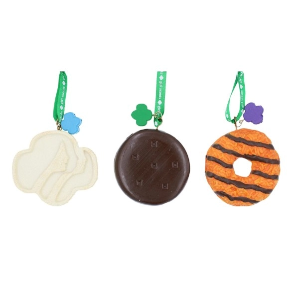 Girl Scouts Of The Usa Cookie Ornaments, 3-Pack