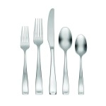 Oneida F118065Al20 Satin Moda 65 Piece Flatware Set